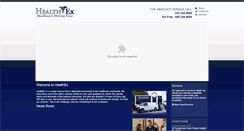 Desktop Screenshot of healthexcourier.com